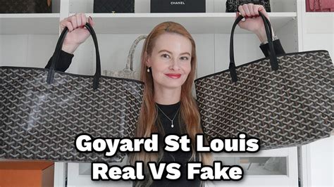 distinguishing real goyard from fake|goyard tote knock off.